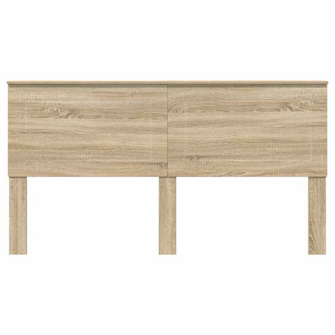 vidaXL Headboard with Headboard Sonoma Oak 200 cm Engineered Wood