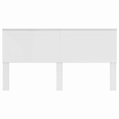 vidaXL Headboard with Headboard Gloss White 180 cm Engineered Wood