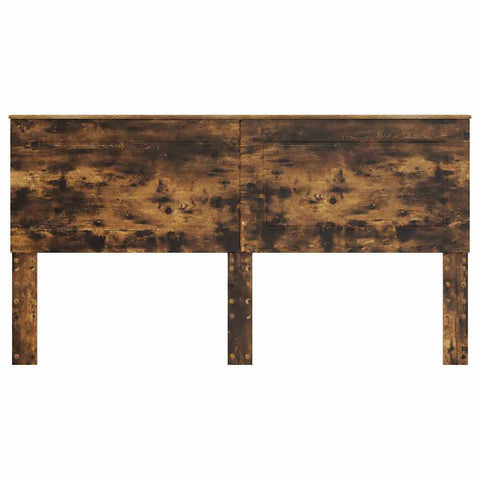 vidaXL Headboard with Headboard Smoked Oak 180 cm Engineered Wood