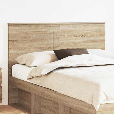 vidaXL Headboard with Headboard Sonoma Oak 160 cm Engineered Wood