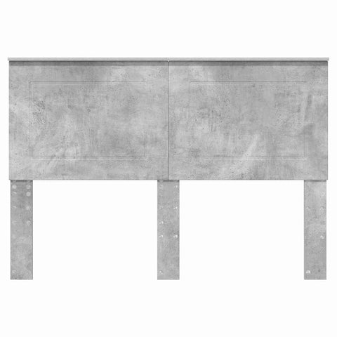 vidaXL Headboard with Headboard Concrete Grey 160 cm Engineered Wood