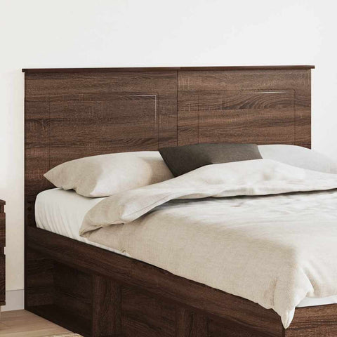 vidaXL Headboard with Headboard Brown Oak 160 cm Engineered Wood