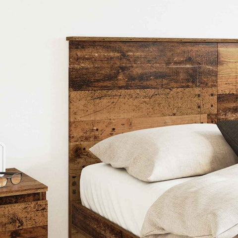 vidaXL Headboard with Headboard Old Wood 150 cm Engineered Wood