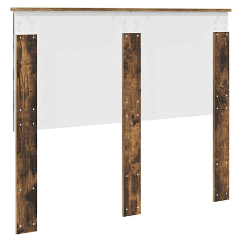 vidaXL Headboard with Headboard Smoked Oak 140 cm Engineered Wood