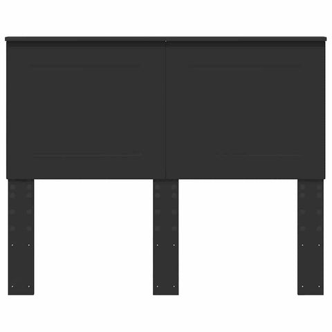 vidaXL Headboard with Headboard Black Oak 135 cm Engineered Wood