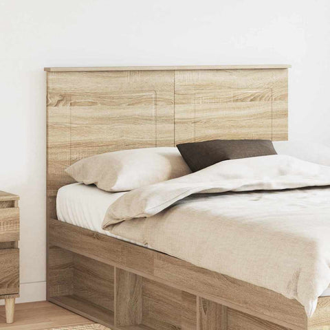 vidaXL Headboard with Headboard Sonoma Oak 120 cm Engineered Wood