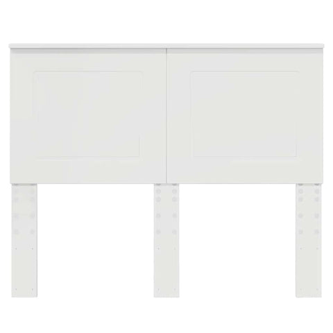 vidaXL Headboard with Headboard Gloss White 120 cm Engineered Wood