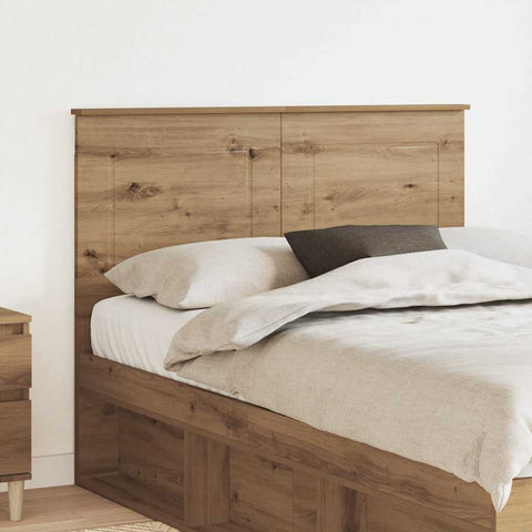 vidaXL Headboard with Headboard Artisan Oak 120 cm Engineered Wood