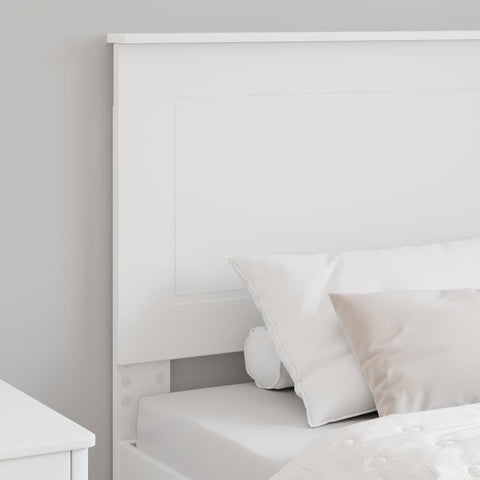 vidaXL Headboard with Headboard White 100 cm Engineered Wood