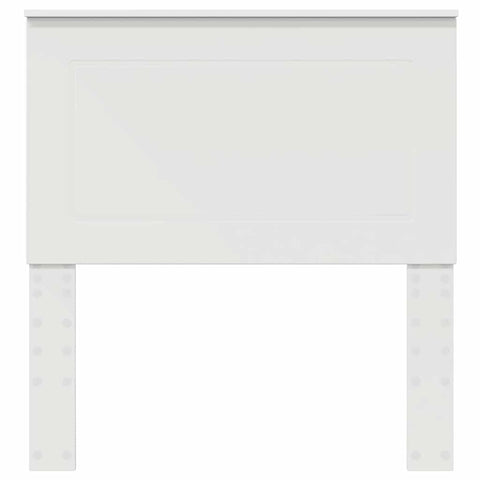 vidaXL Headboard with Headboard White 100 cm Engineered Wood