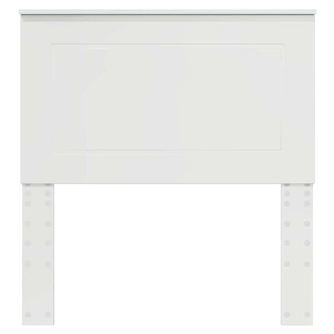 vidaXL Headboard with Headboard Gloss White 100 cm Engineered Wood