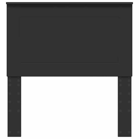 vidaXL Headboard with Headboard Black Oak 90 cm Engineered Wood