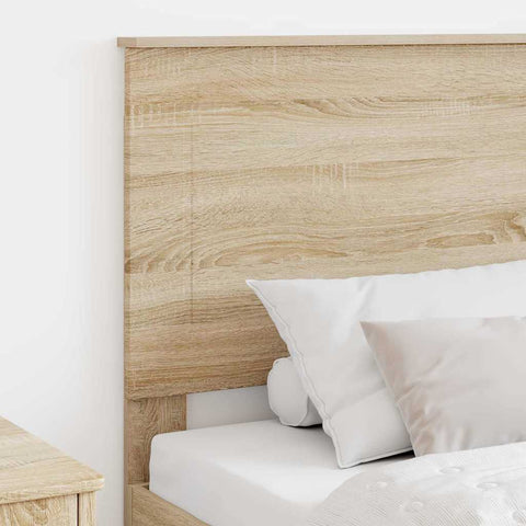 vidaXL Headboard with Headboard Sonoma Oak 90 cm Engineered Wood