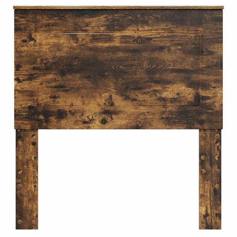 vidaXL Headboard with Headboard Smoked Oak 80 cm Engineered Wood