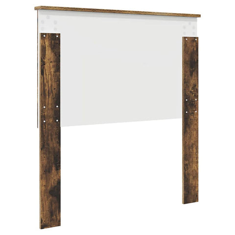 vidaXL Headboard with Headboard Smoked Oak 75 cm Engineered Wood