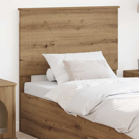vidaXL Headboard with Headboard Artisan Oak 75 cm Engineered Wood