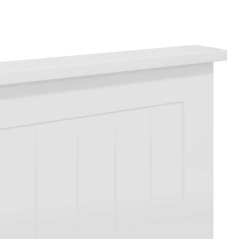 vidaXL Headboard with Headboard White 200 cm Engineered wood