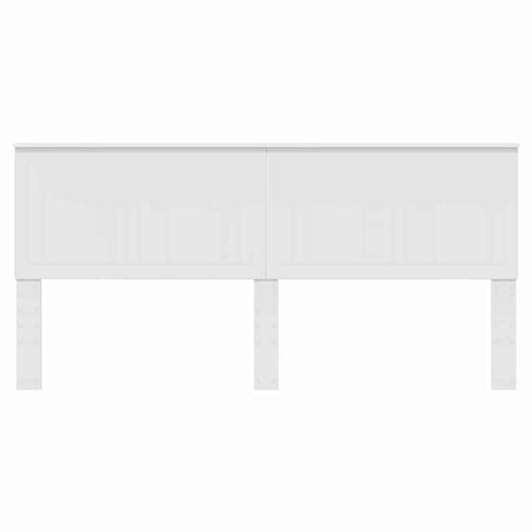 vidaXL Headboard with Headboard White 200 cm Engineered wood