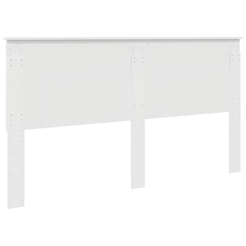 vidaXL Headboard with Headboard White 180 cm Engineered wood