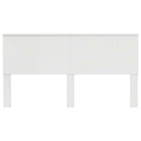 vidaXL Headboard with Headboard White 180 cm Engineered wood