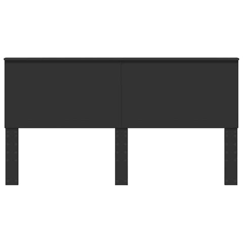 vidaXL Headboard with Headboard Black Oak 180 cm Engineered wood