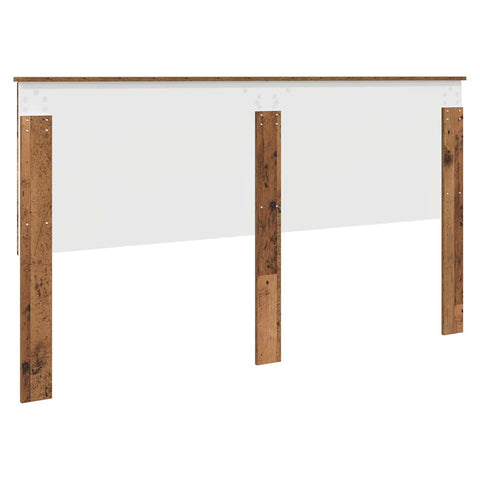 vidaXL Headboard with Headboard Old Wood 180 cm Engineered wood