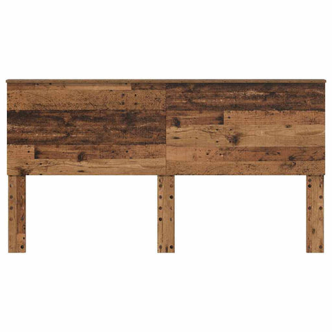 vidaXL Headboard with Headboard Old Wood 180 cm Engineered wood