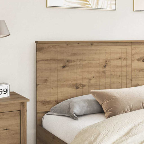 vidaXL Headboard with Headboard Artisan Oak 180 cm Engineered wood