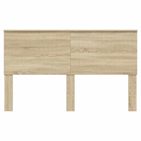vidaXL Headboard with Headboard Sonoma Oak 160 cm Engineered wood