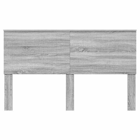 vidaXL Headboard with Headboard Grey Sonoma 160 cm Engineered wood