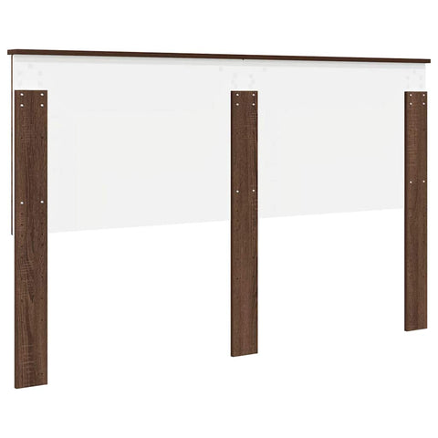 vidaXL Headboard with Headboard Brown Oak 160 cm Engineered wood