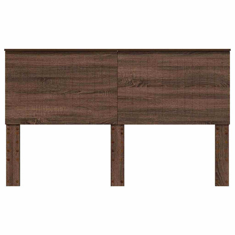 vidaXL Headboard with Headboard Brown Oak 160 cm Engineered wood