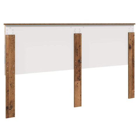 vidaXL Headboard with Headboard Old Wood 160 cm Engineered wood