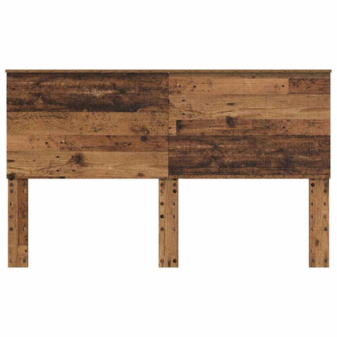 vidaXL Headboard with Headboard Old Wood 160 cm Engineered wood