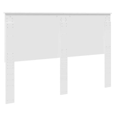 vidaXL Headboard with Headboard White 150 cm Engineered wood