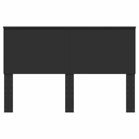 vidaXL Headboard with Headboard Black Oak 150 cm Engineered wood