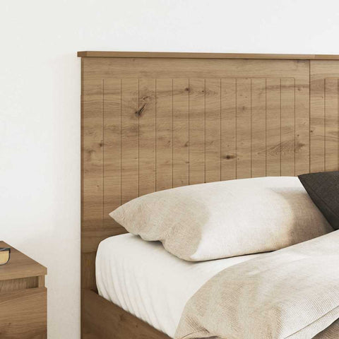 vidaXL Headboard with Headboard Artisan Oak 150 cm Engineered wood
