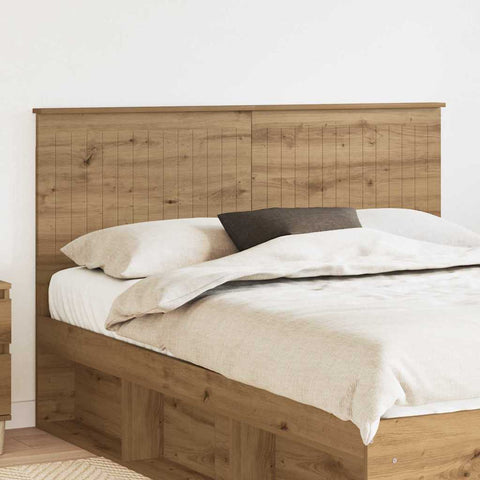 vidaXL Headboard with Headboard Artisan Oak 150 cm Engineered wood