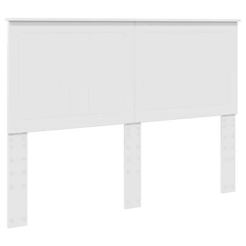 vidaXL Headboard with Headboard White 140 cm Engineered wood