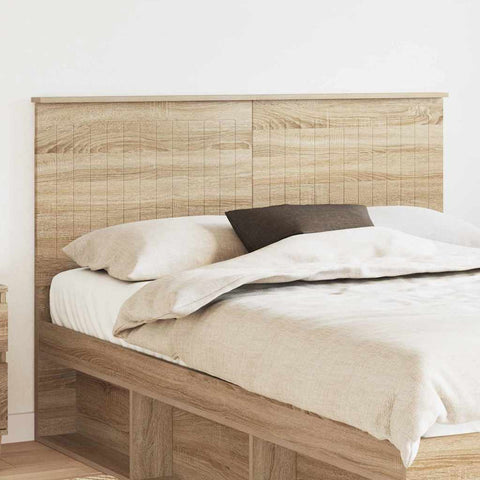 vidaXL Headboard with Headboard Sonoma Oak 140 cm Engineered wood