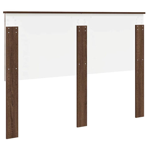 vidaXL Headboard with Headboard Brown Oak 140 cm Engineered wood