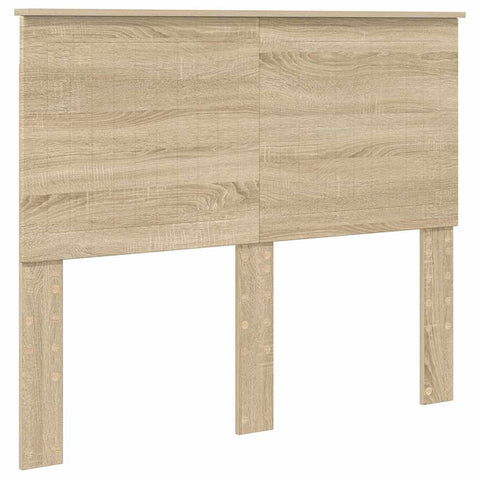 vidaXL Headboard with Headboard Sonoma Oak 120 cm Engineered wood
