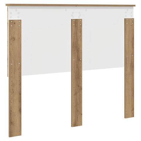 vidaXL Headboard with Headboard Artisan Oak 120 cm Engineered wood