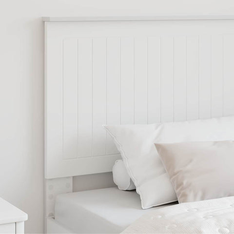 vidaXL Headboard with Headboard White 100 cm Engineered wood