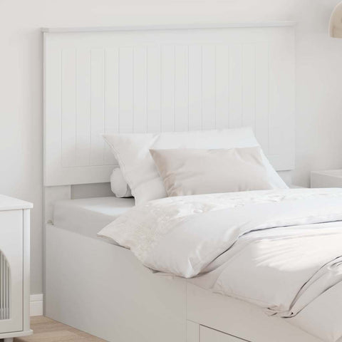 vidaXL Headboard with Headboard White 100 cm Engineered wood