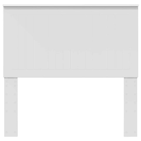 vidaXL Headboard with Headboard White 100 cm Engineered wood