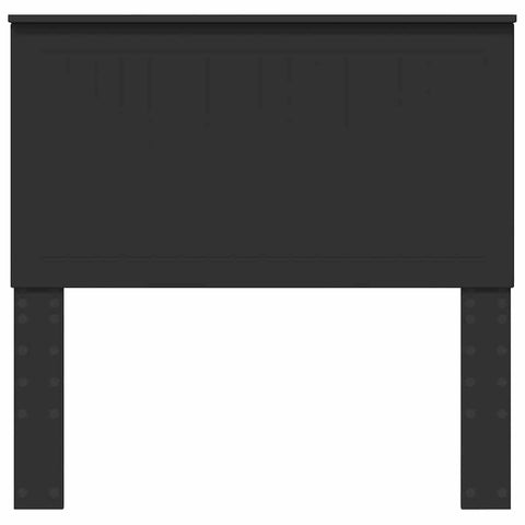 vidaXL Headboard with Headboard Black Oak 100 cm Engineered wood
