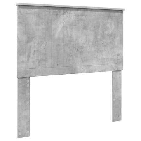 vidaXL Headboard with Headboard Concrete Grey 100 cm Engineered wood
