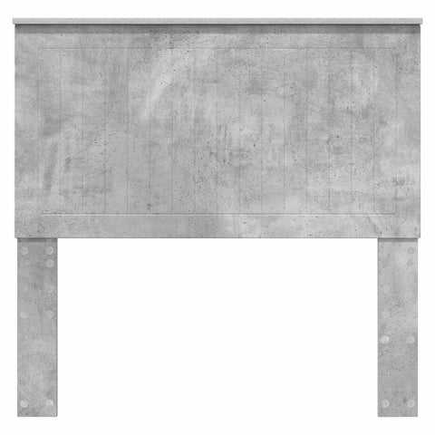 vidaXL Headboard with Headboard Concrete Grey 100 cm Engineered wood
