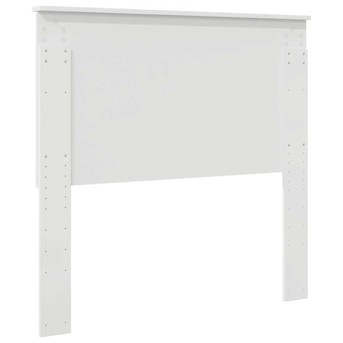 vidaXL Headboard with Headboard Gloss White 100 cm Engineered wood